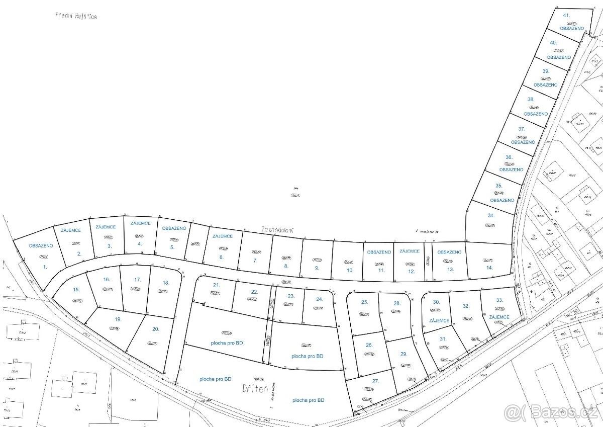 Prodej pozemek pro bydlení - Dříteň, 373 51