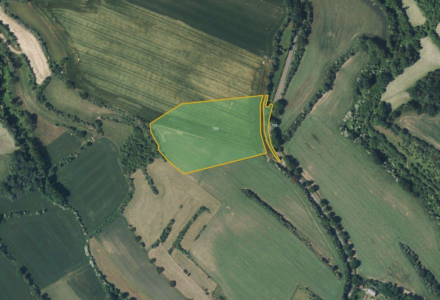 Zemědělský pozemek, 24 375 m²