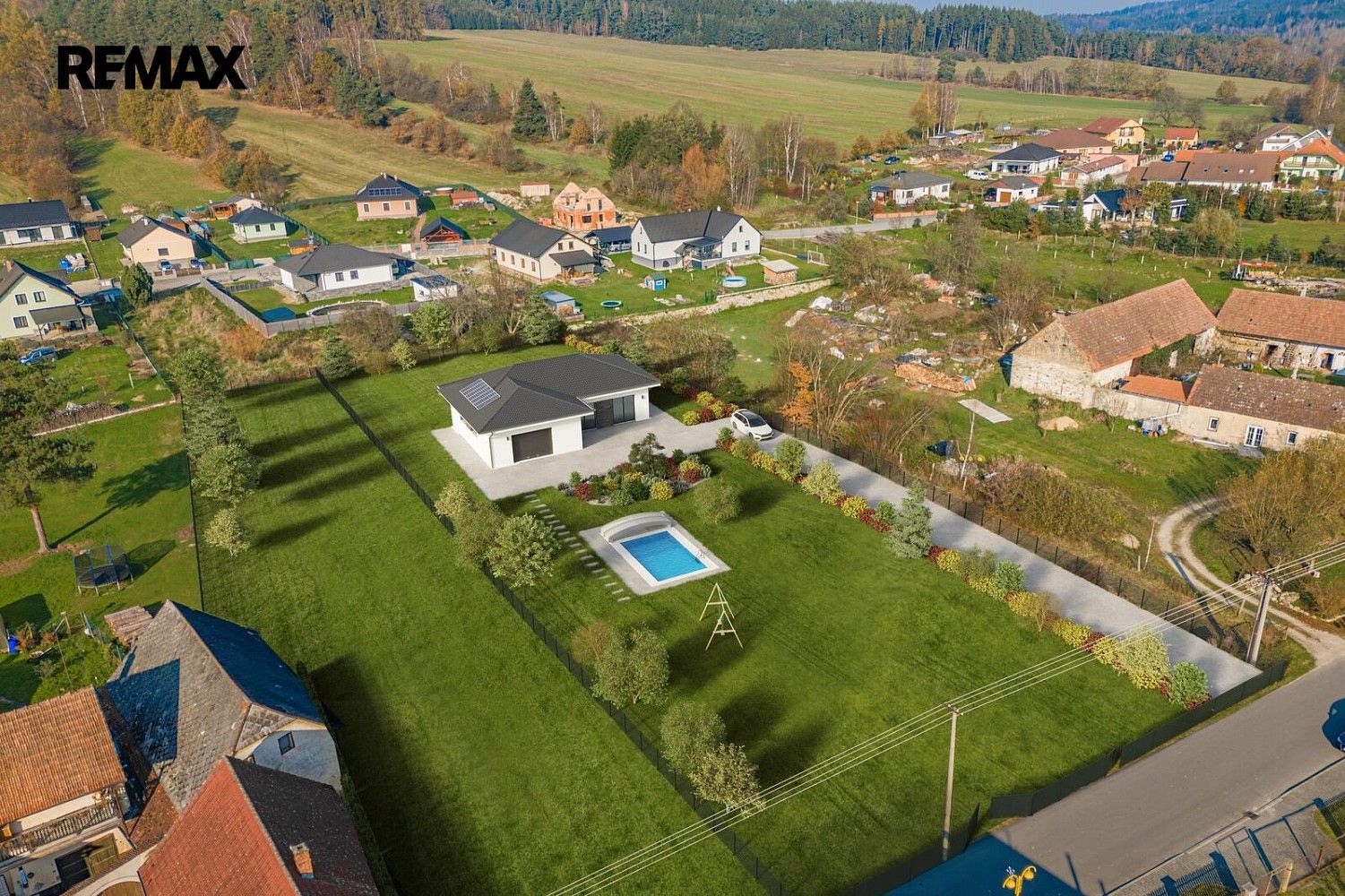 Pozemky pro bydlení, Číměř, okres Jindřichův Hradec - 2