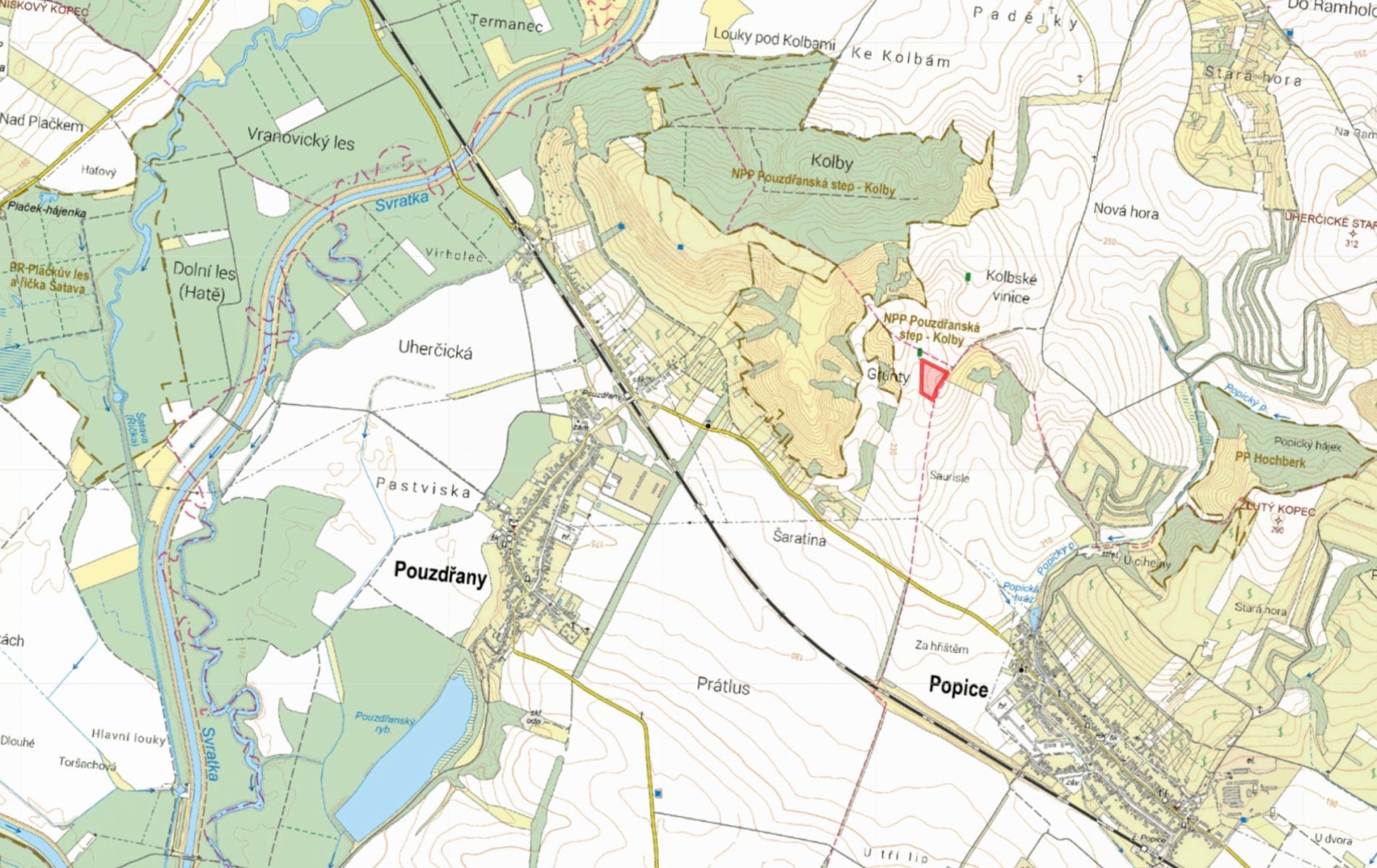 Zemědělské pozemky, Pouzdřany - 2