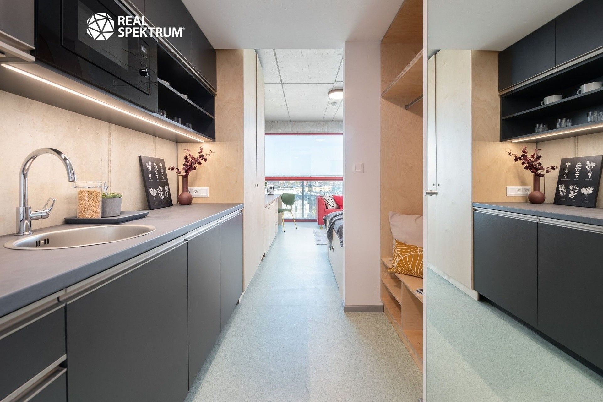 Pronájem byt 1+kk - Dornych, Brno, 24 m²