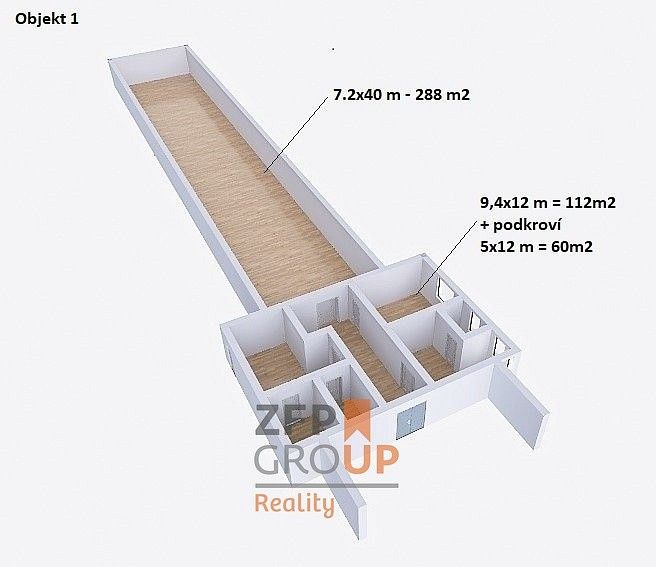 Zemědělský objekt · 1 575 m² · Banín, okres Svitavy, Pardubický kraj - 4