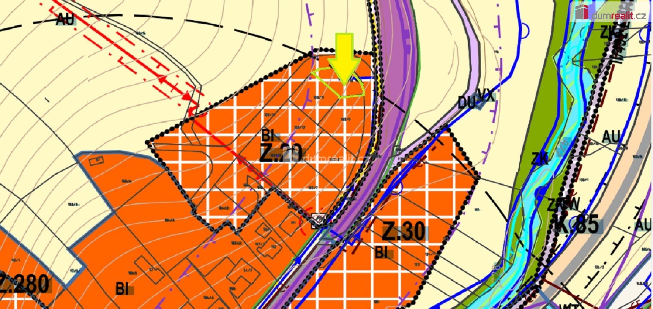 Pozemky pro bydlení, Polichno, Luhačovice, 404 m²