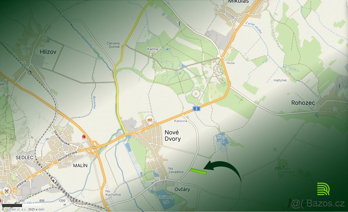 Prodej pozemek pro bydlení - Církvice u Kutné Hory, 285 33