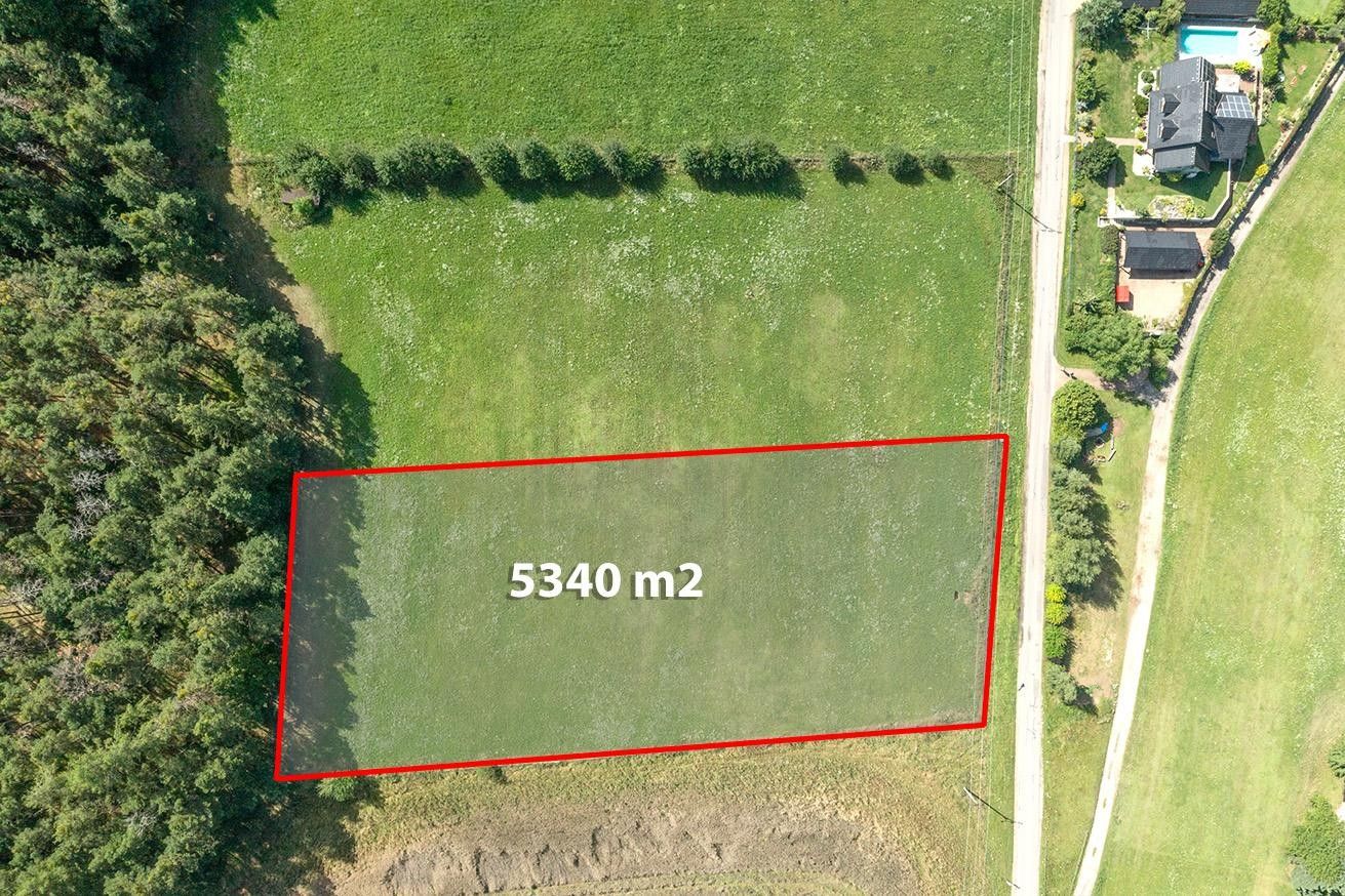 Pozemky pro bydlení, Hradce, 5 340 m²