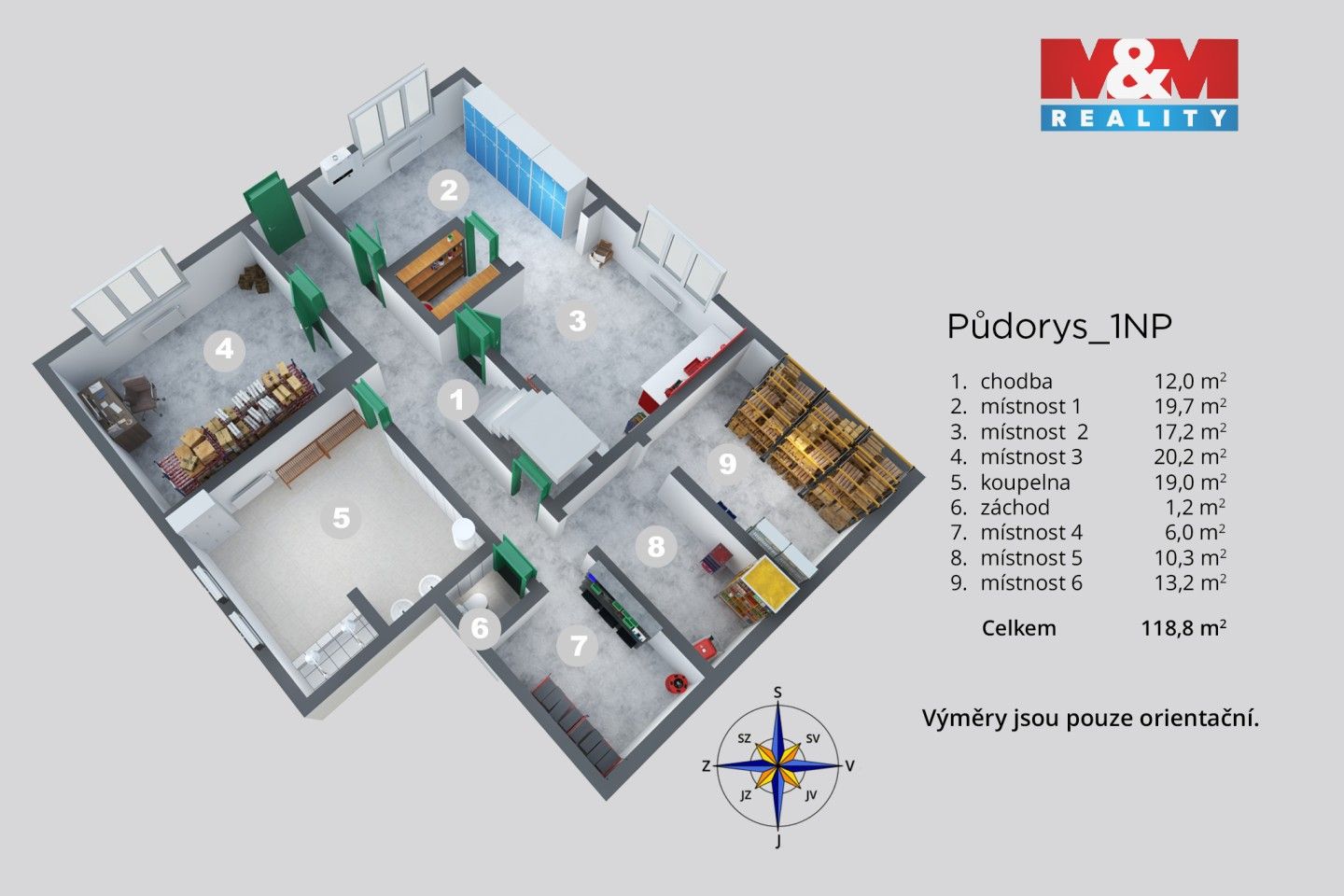 Obchodní prostory · 240 m² · Veslařská, Ústí nad Labem - 3