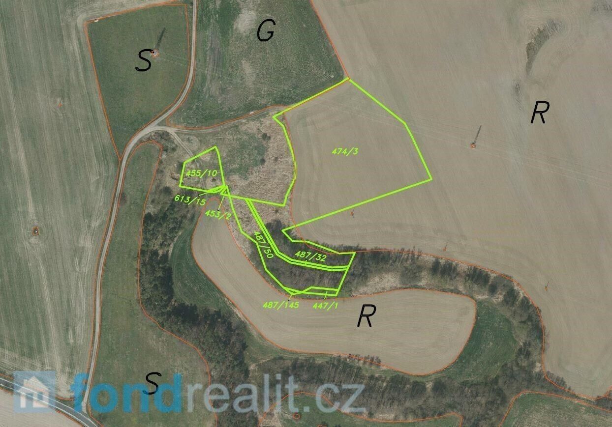 Prodej pozemek - Čejetice Sudoměř, 41 773 m² - 5