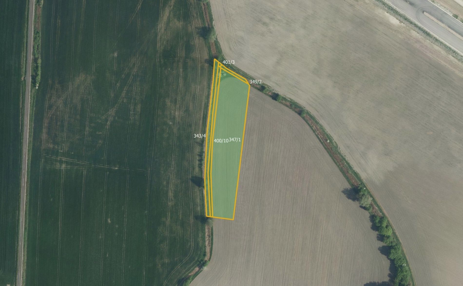 Prodej zemědělský pozemek - Dolní Roveň