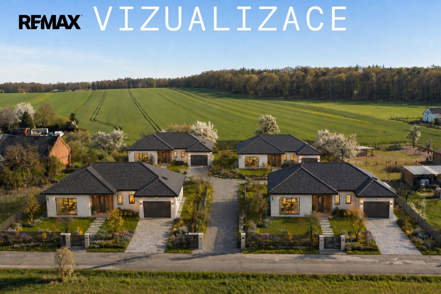Pozemek pro bydlení · 863 m² · Mžany - 4