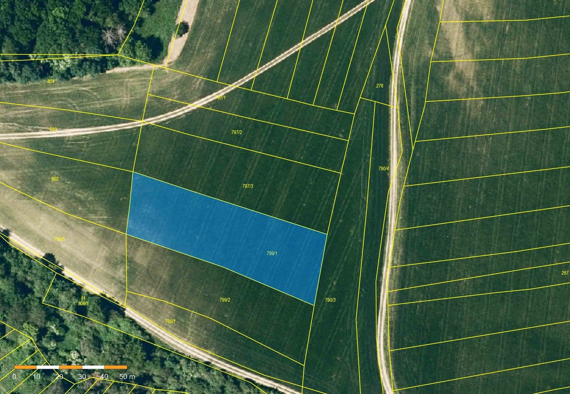 Zemědělské pozemky, Kudlovice