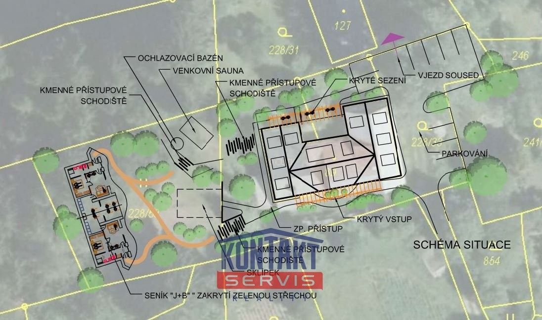 Prodej ubytovací zařízení - Hojná Voda, Horní Stropnice, 550 m²