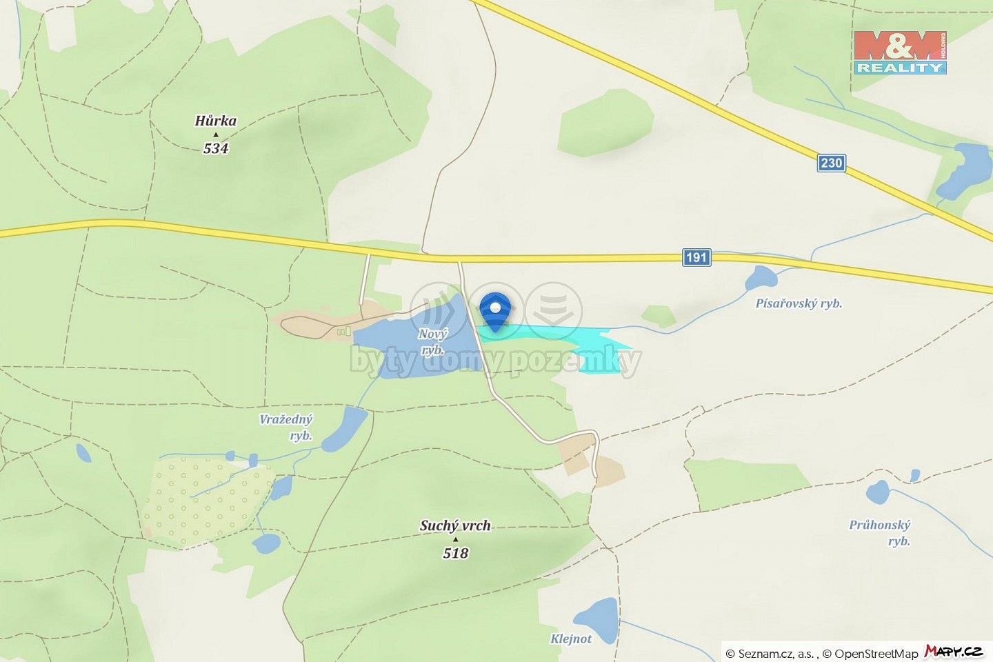 Prodej louka - Nepomuk, okres Plzeň-jih, Plzeňský kraj - 1