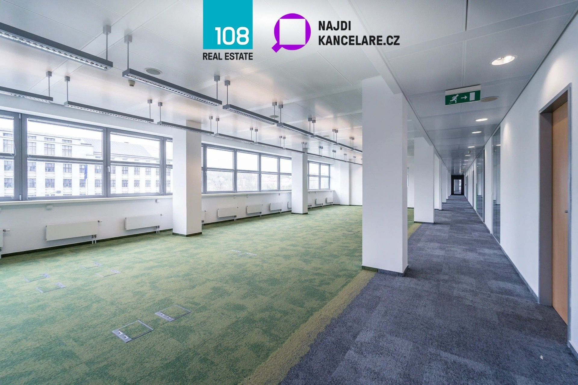 Pronájem kancelář - Ke Štvanici, Praha, 574 m²