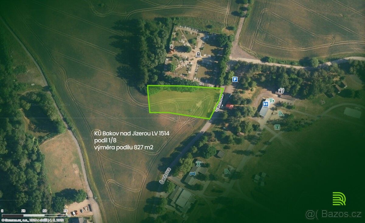 Prodej pozemek pro bydlení - Bakov nad Jizerou, 294 01