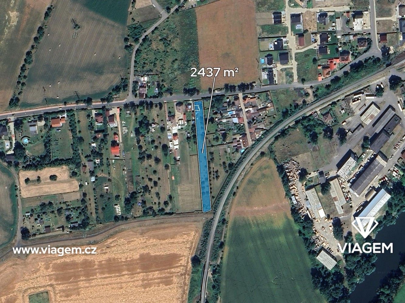 Prodej zahrada - Píšťany, okres Litoměřice, Ústecký kraj - 2