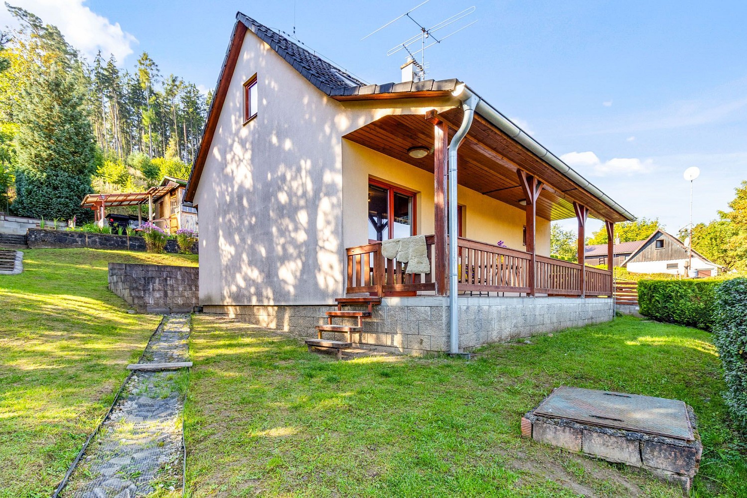 Chalupy, Lutov, Poříčí nad Sázavou, okres Benešov, 110 m² - 2