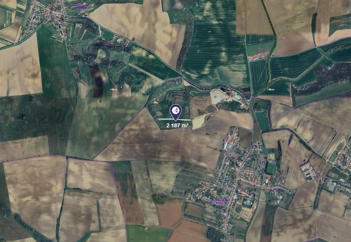 Prodej louka - Těmice, 2 187 m²