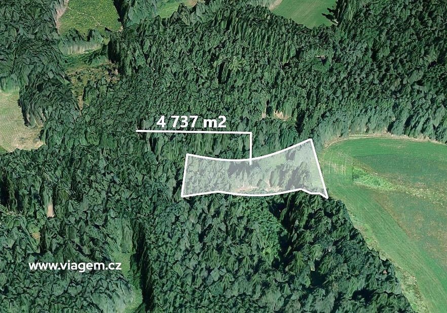 Les, 2 072 m²
