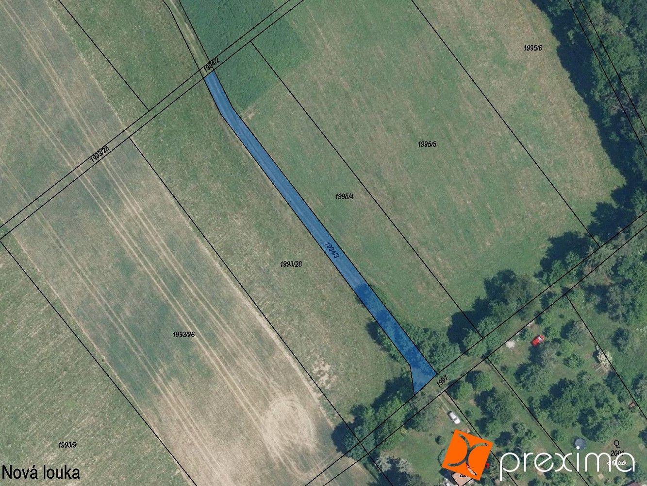 Zemědělský pozemek, 40 m²