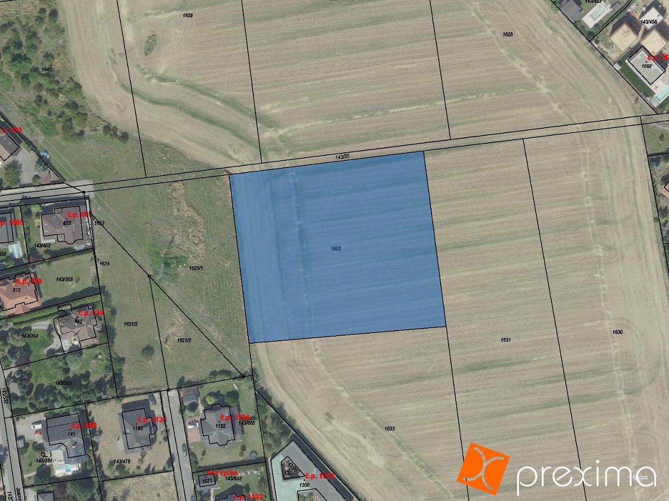 Pozemek · Jesenice, okres Praha-západ, Středočeský kraj - 3