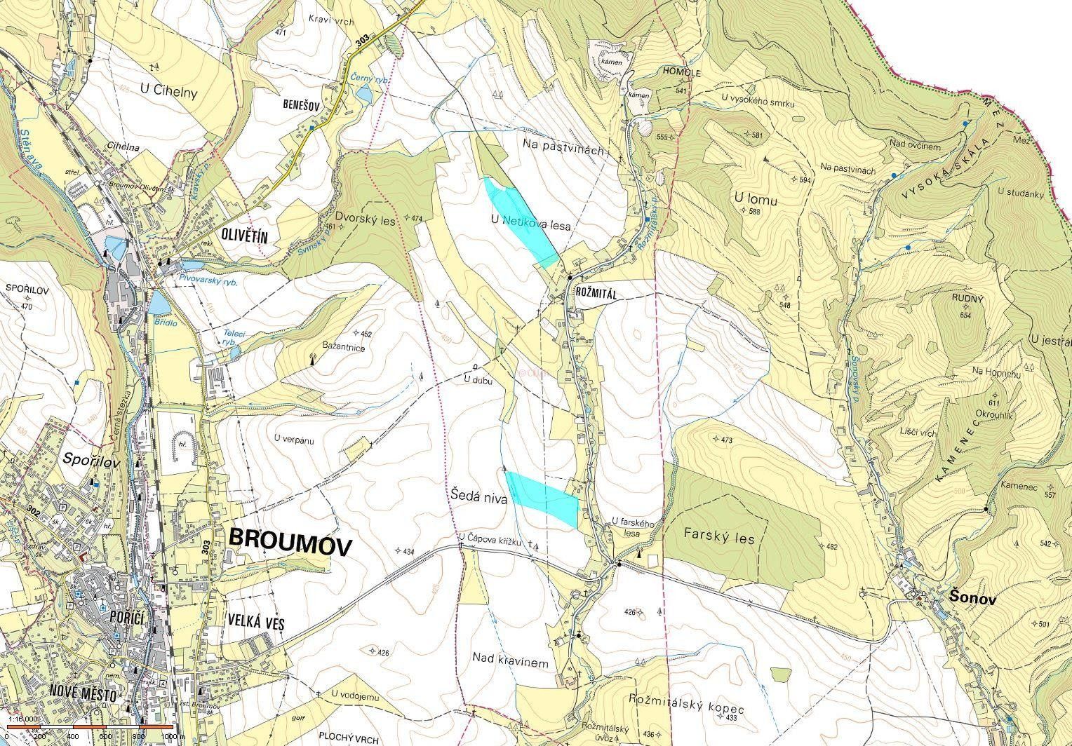 Zemědělský pozemek · 153 142 m² · Rožmitál, Broumov - 4