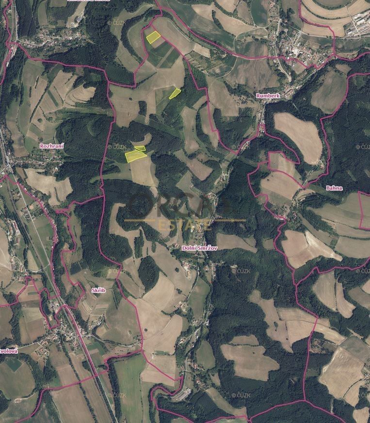 Prodej les - Letovice, 679 61, 20 740 m²