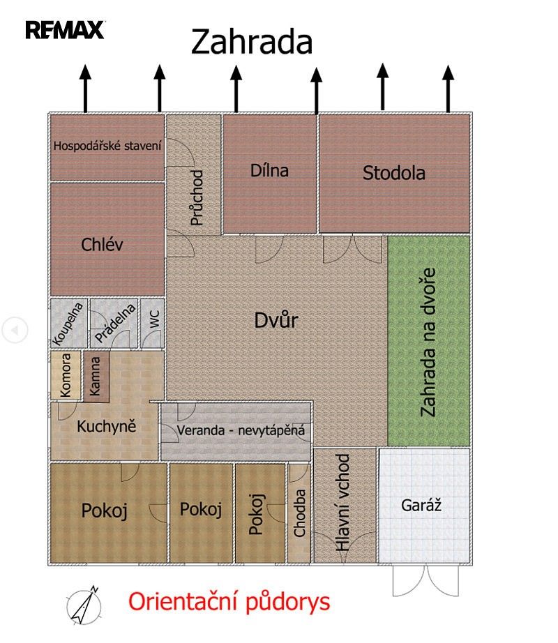 Prodej zemědělský objekt - Zálší, okres Tábor, Jihočeský kraj, 455 m² - 5