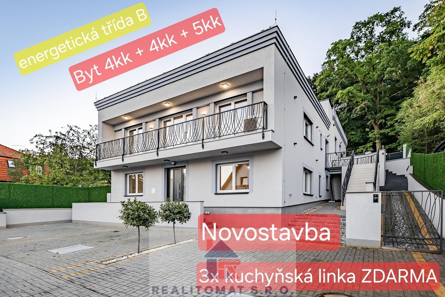 Rodinné domy, Praha - Komořany, okres Praha 12, Hlavní město Praha, 770 m² - 1