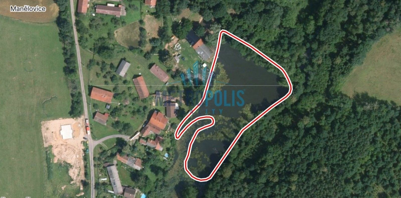 Rybníky, Vrchotovy Janovice Manělovice, 23 103 m² - 1