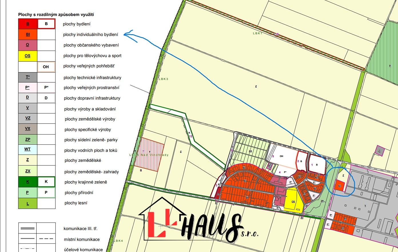 Prodej pozemek pro bydlení - Velký Karlov, 1 536 m² - 5