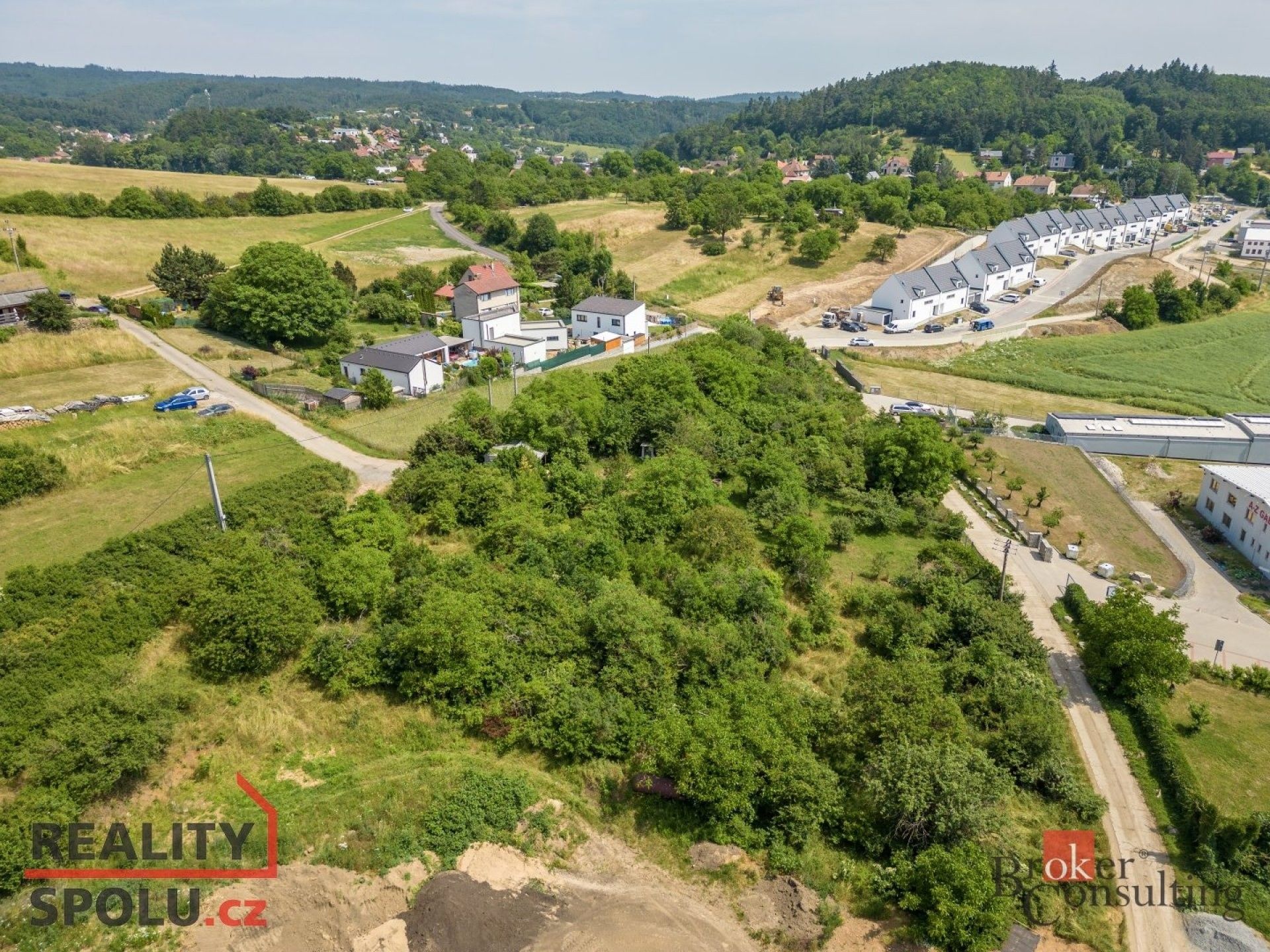 Prodej pozemek pro bydlení - Chmelníky, Lelekovice, 1 186 m²