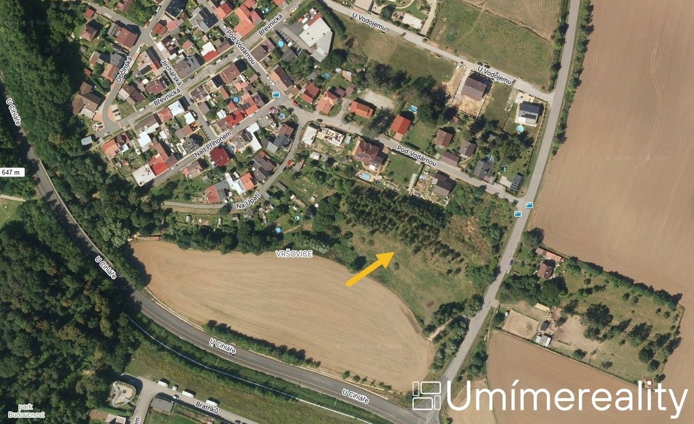 Pozemky pro bydlení, Havlíčkův Brod, 9 522 m² - 1