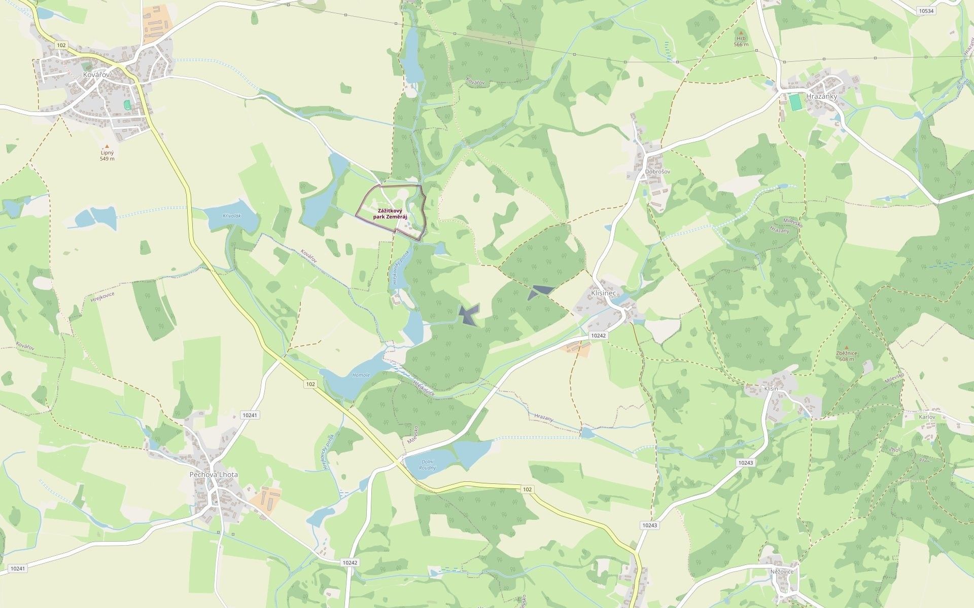 Les · 7 381 m² · Hrazany - 4