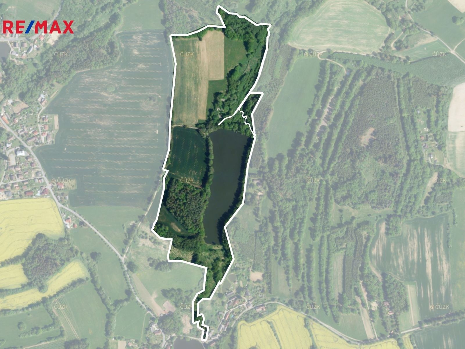 Prodej rybník - Hadina, Čejov, 190 m²