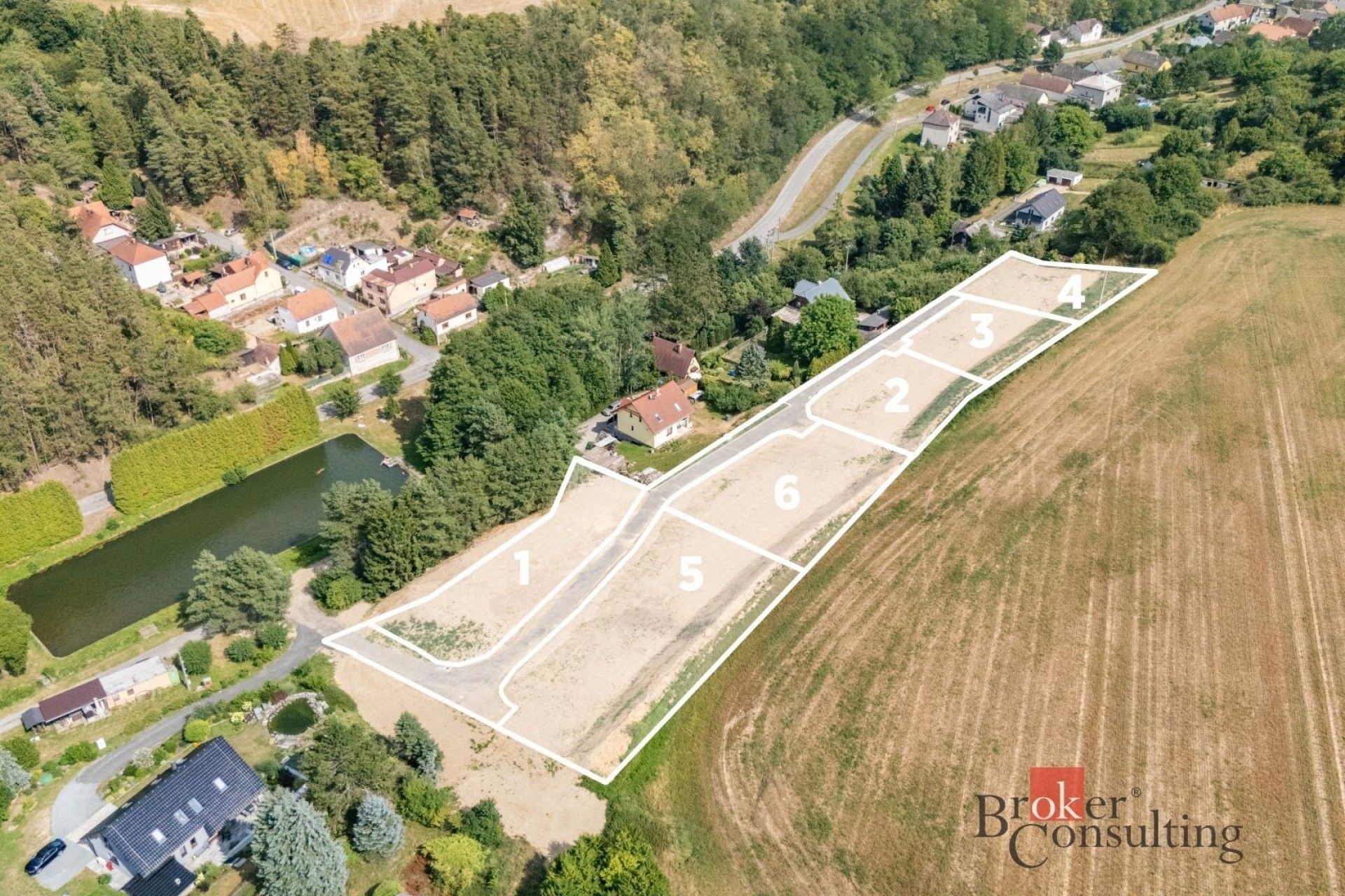 Pozemek pro bydlení, 6 411 m²