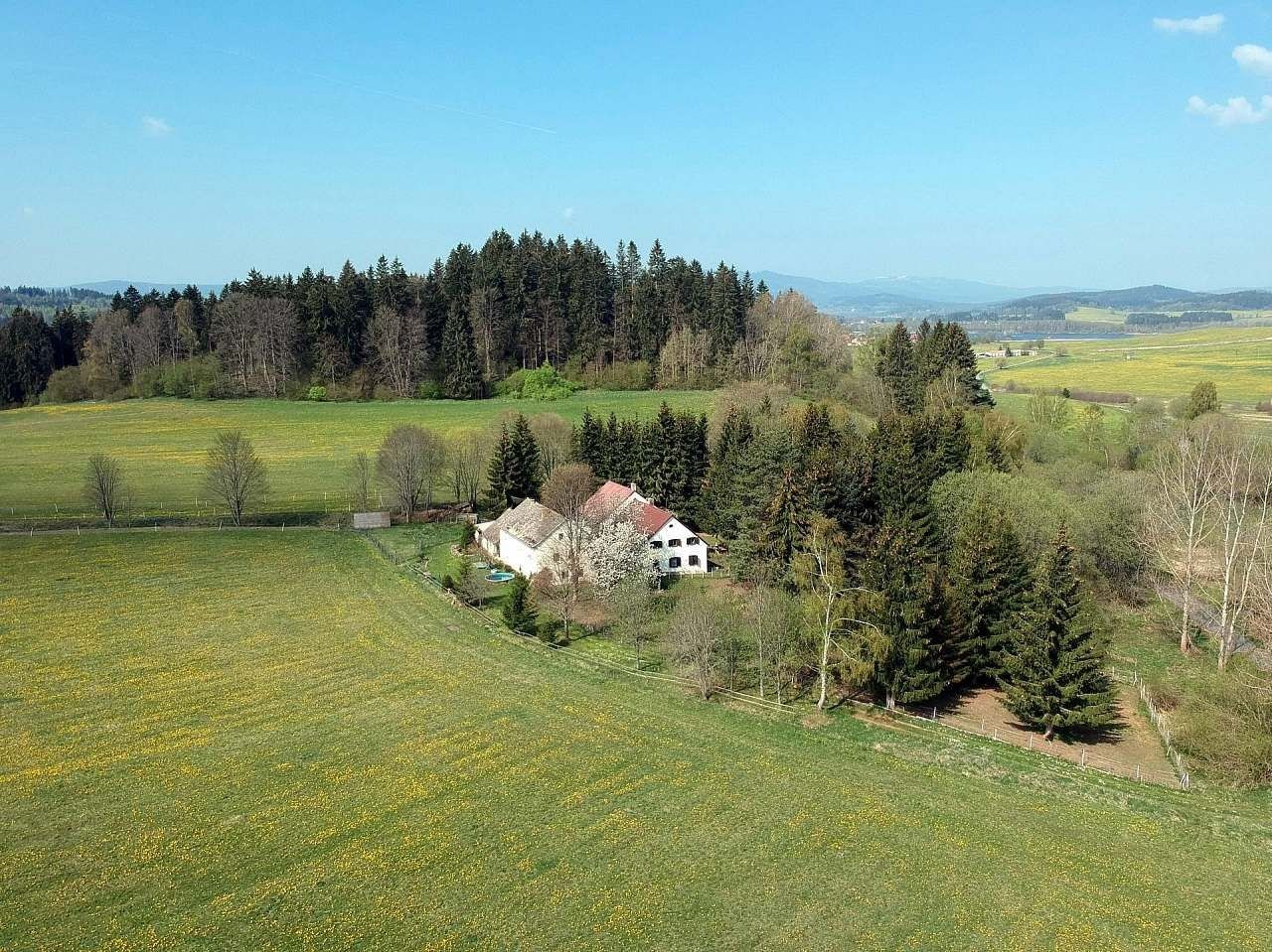 Chaty, Černá v Pošumaví, Jihočeský kraj