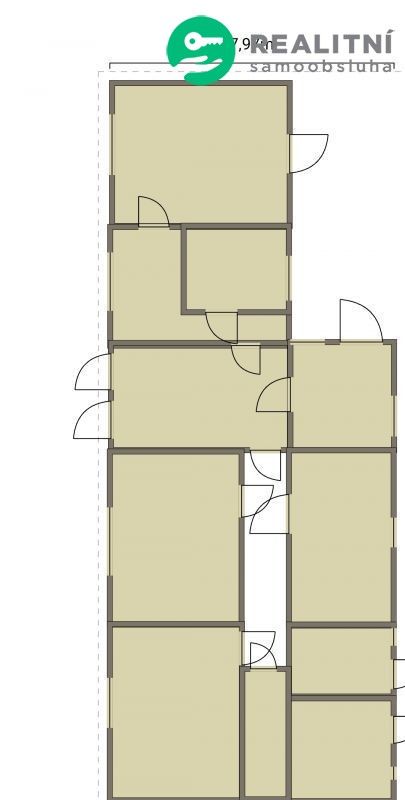Prodej rodinný dům - Třebíz, 130 m²