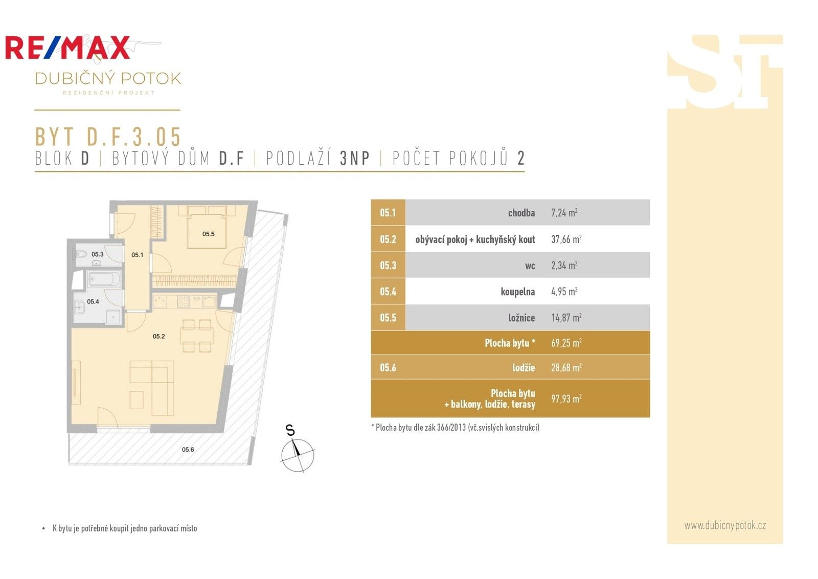 Prodej byt 2+kk - Vrbenská, České Budějovice, 69 m²
