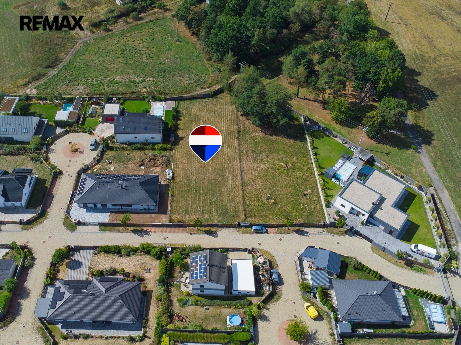 Pozemky pro bydlení, Zruč-Senec, 1 458 m² - 2