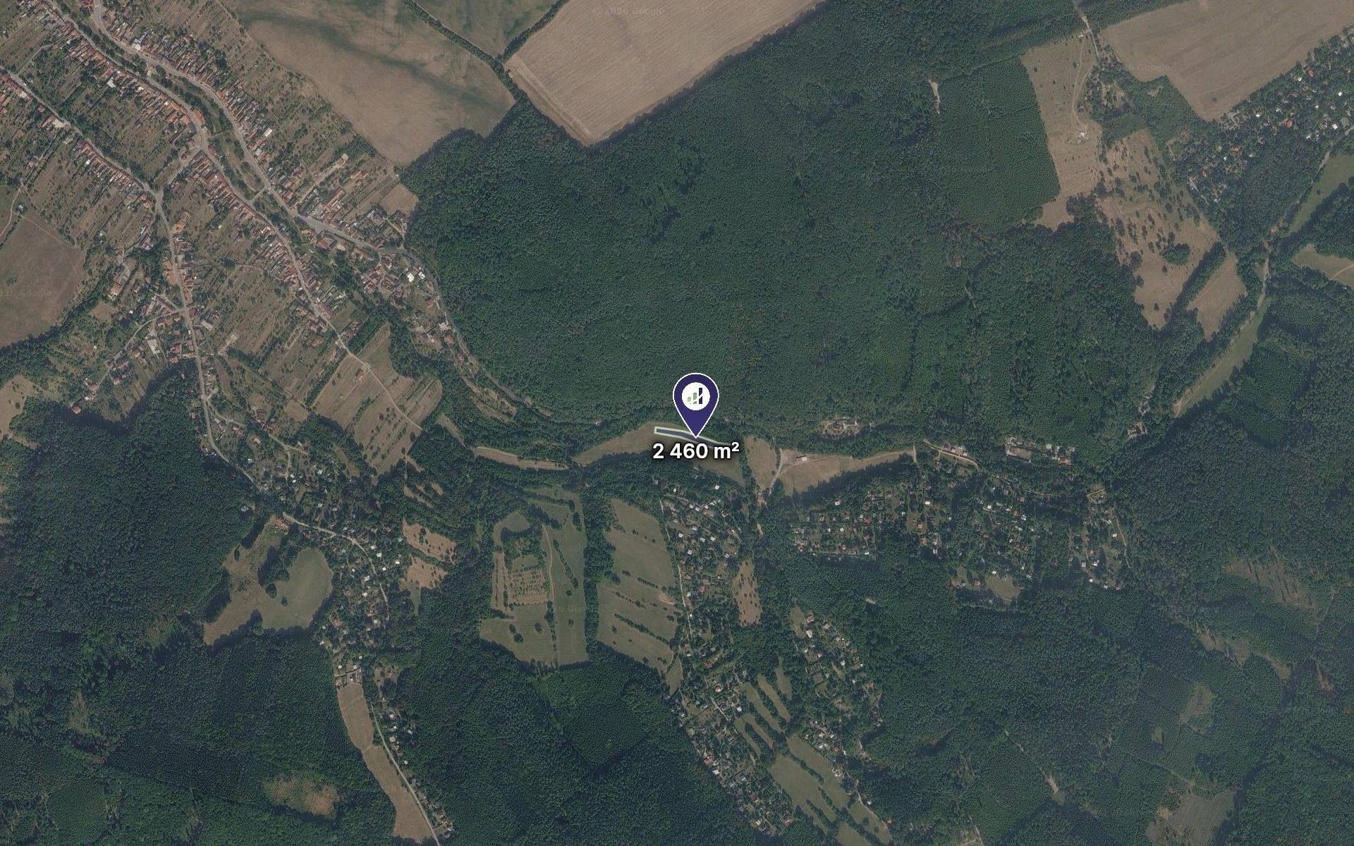 Zemědělské pozemky, Radějov, 2 460 m² - 2