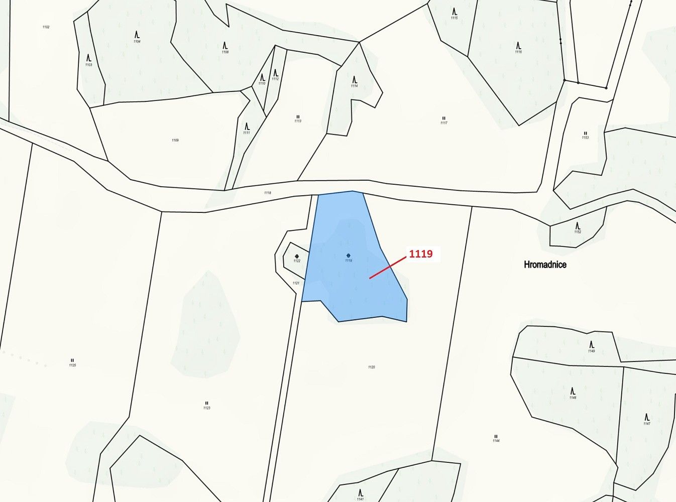 Pozemek · Kadov, okres Strakonice, Jihočeský kraj - 3