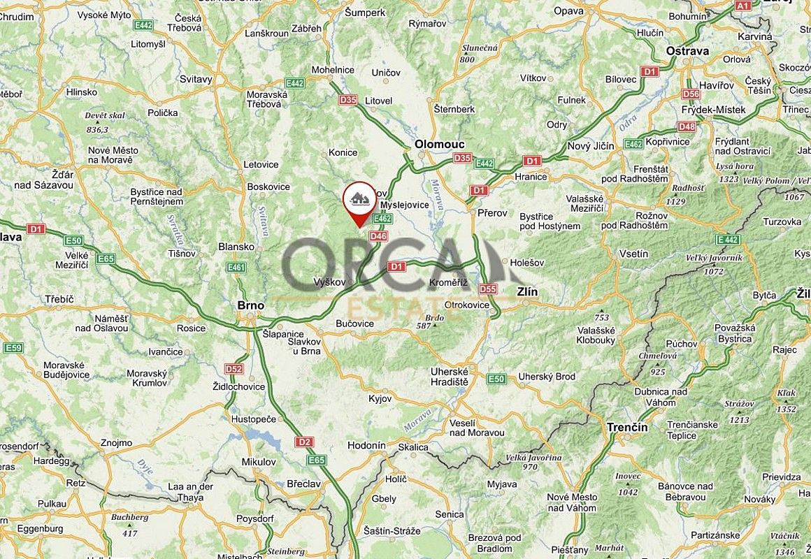 Prodej pozemek pro bydlení - Myslejovice, okres Prostějov, Olomoucký kraj - 5