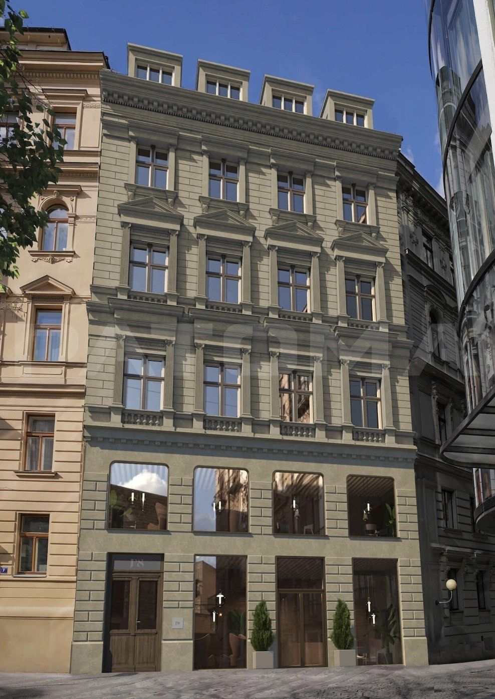 Kanceláře, Jungmannovo náměstí, Nové Město, Praha, 115 m²