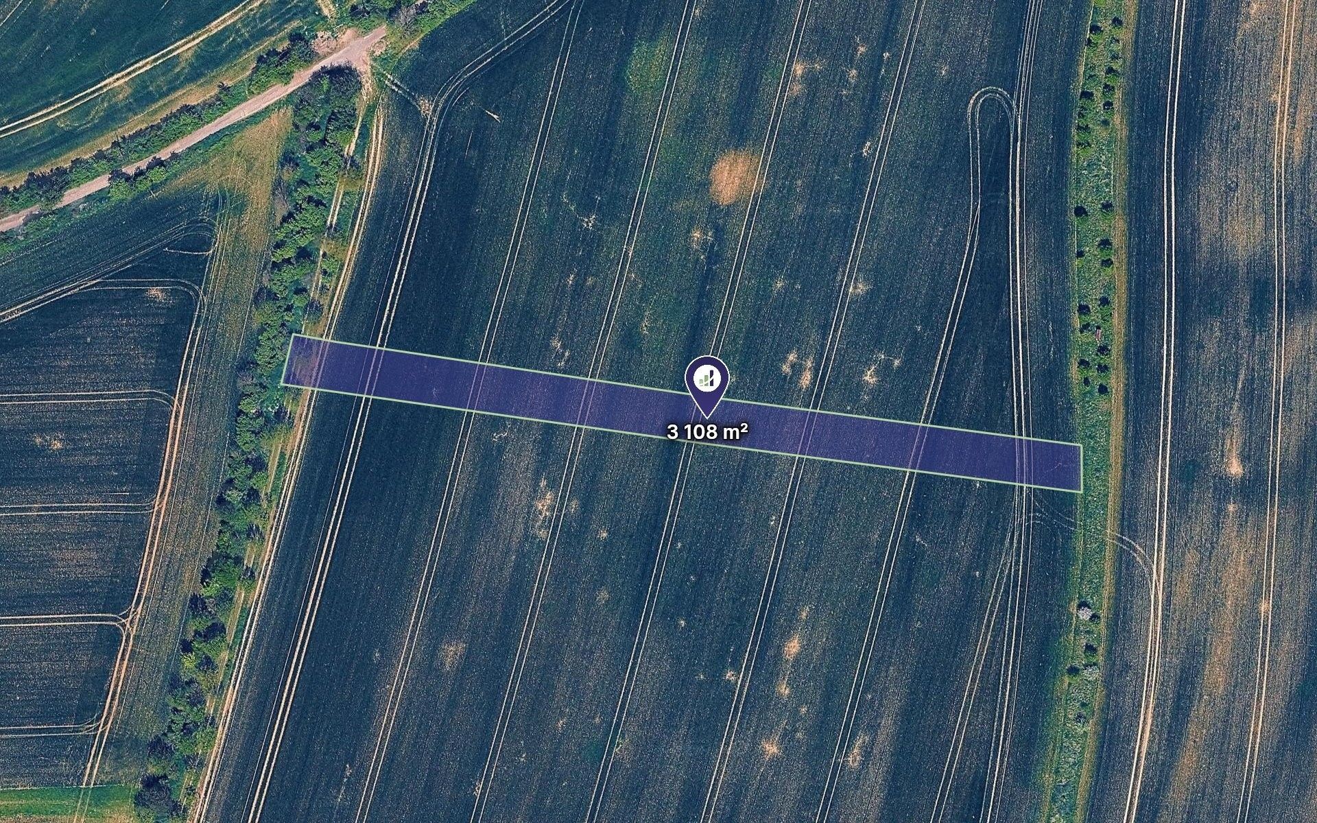 Zemědělské pozemky, Uherské Hradiště, 777 m² - 1