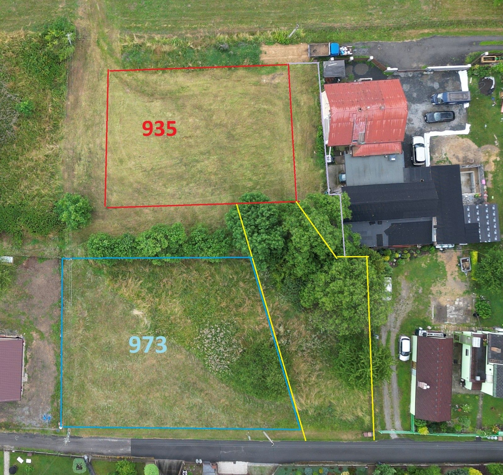 Prodej pozemek pro bydlení - Boční, Rychvald, 973 m²