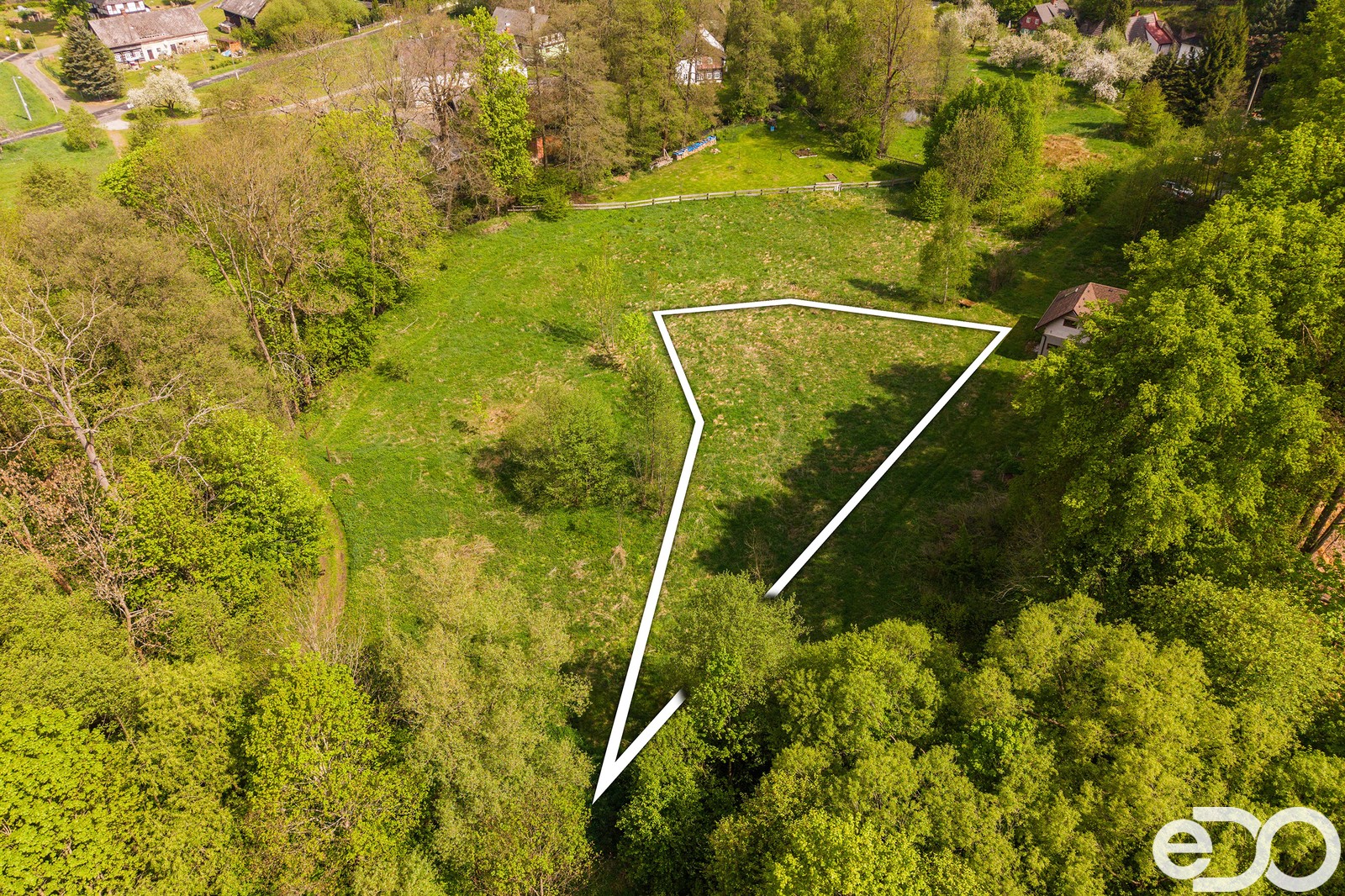 Prodej pozemek pro bydlení - Kunratice u Cvikova, 615 m² - 5