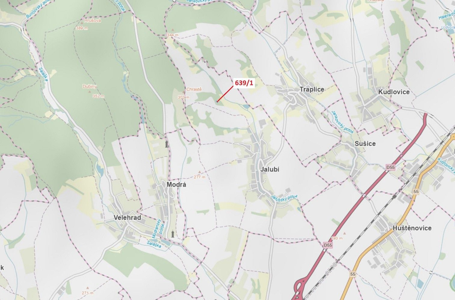 Lesy, Jalubí, okres Uherské Hradiště, Zlínský kraj - 1