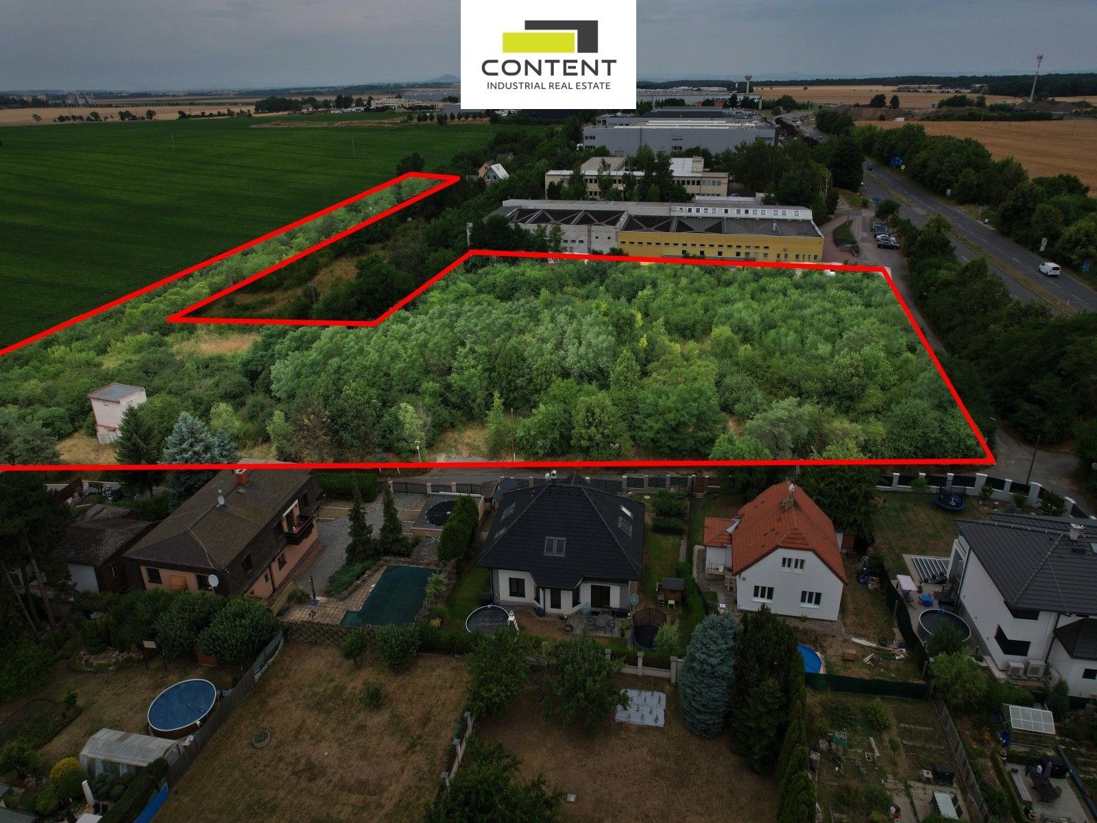 Komerční pozemky, Ústecká, Zdiby, 15 157 m²