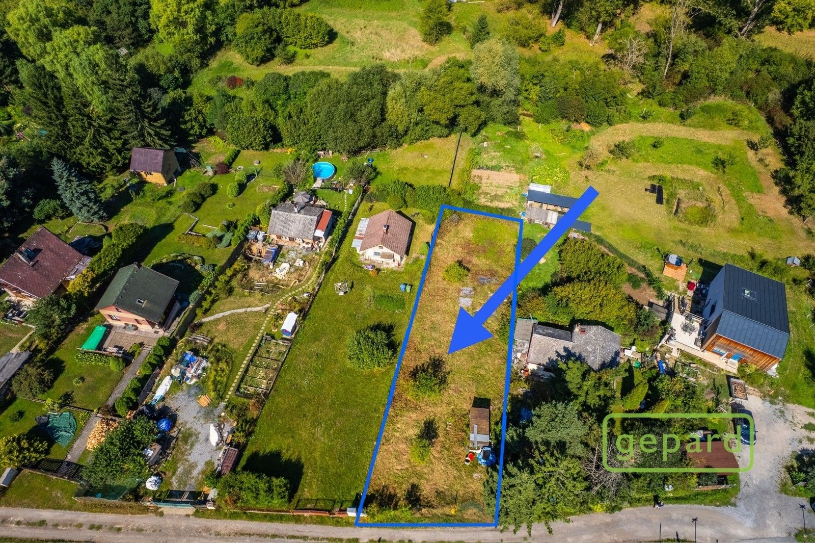 Prodej pozemek pro bydlení - Zadní Třebaň, 669 m²