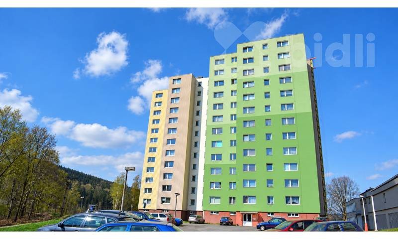 Pronájem byt 1+1 - Horská 578, Tanvald, 39 m² - 2